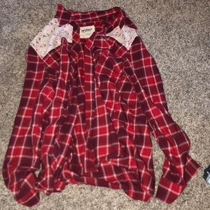 Long sleeved flannel